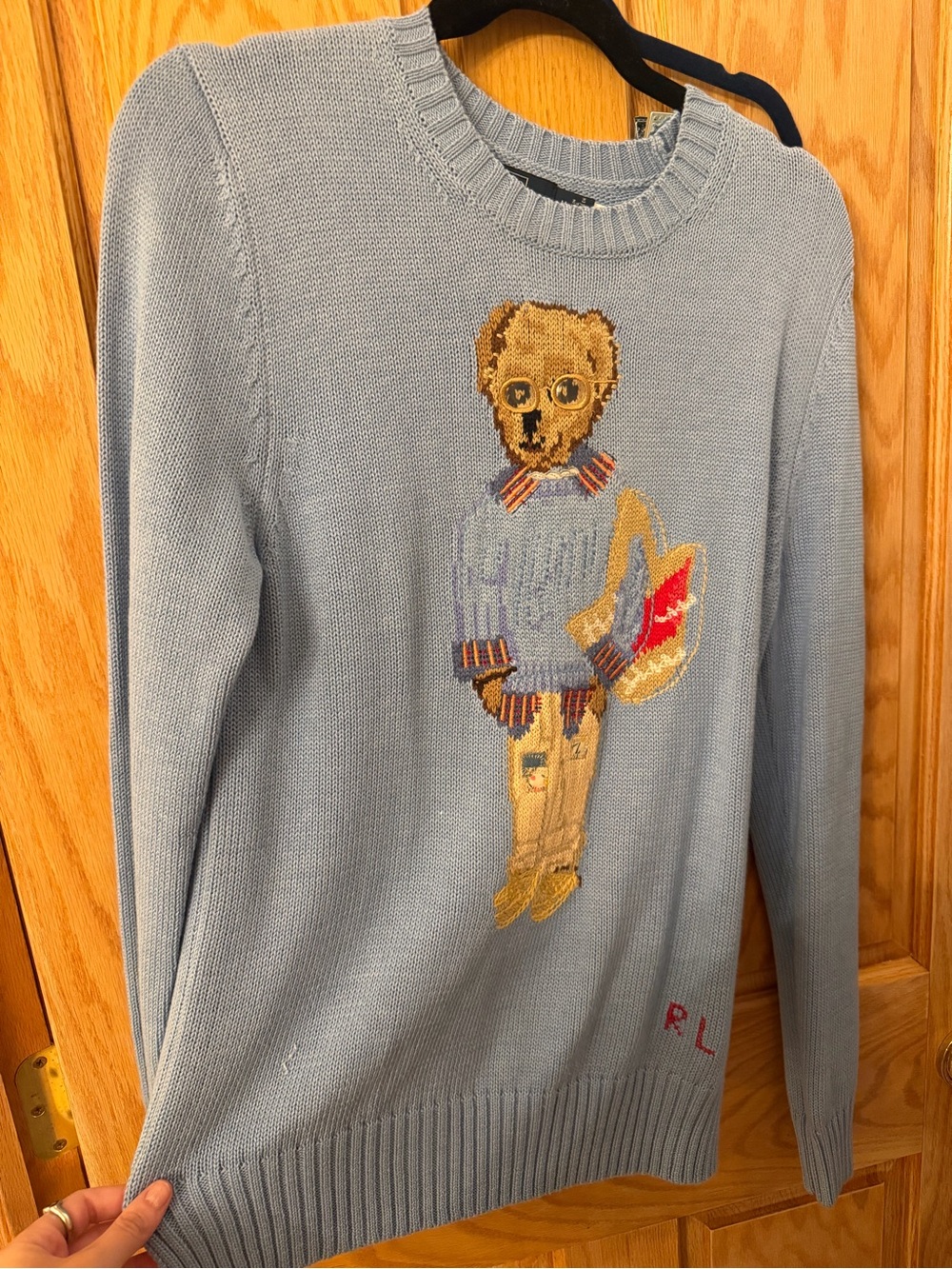 Ralph Loren Picnic Bear Sweater